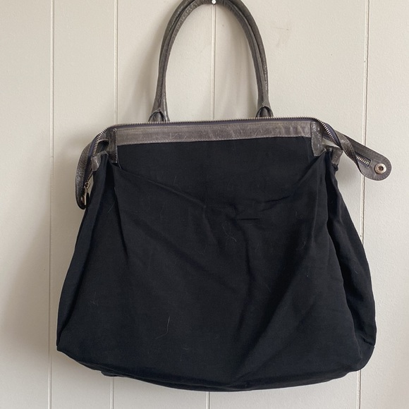 Genuine leather tote /duff bag /weekend bag - Picture 7 of 13